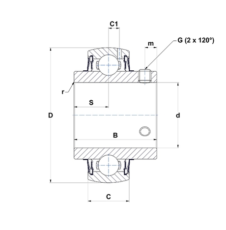 ��������� UC209-28G2L4 SNR ������� � ��������������